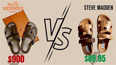 hermes shoes best dupe|hermes sandals vs steve madden.